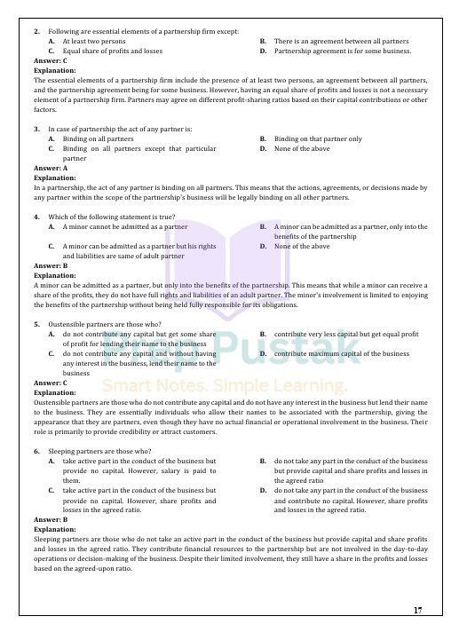 Accountancy - Class 12 CBSE