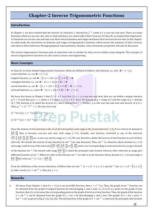 Mathematics - Class 12 CBSE