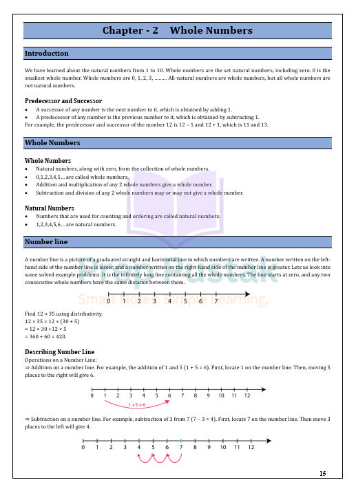 Mathematics - Class 6 CBSE
