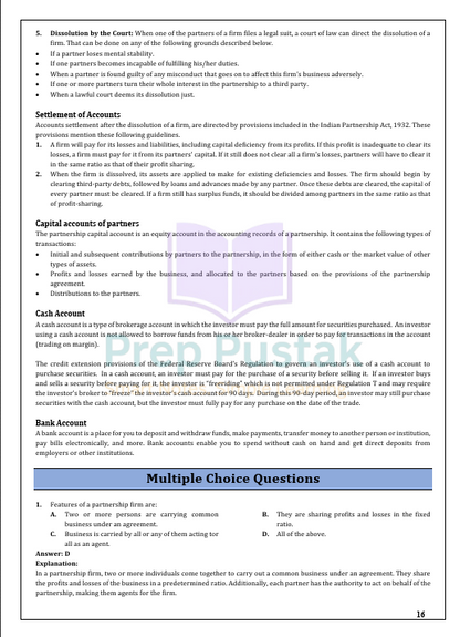 Accountancy - Class 12 CBSE