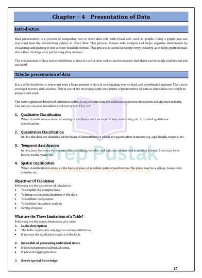 Economics - Class 11 CBSE