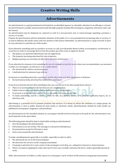 English - Class 11 CBSE