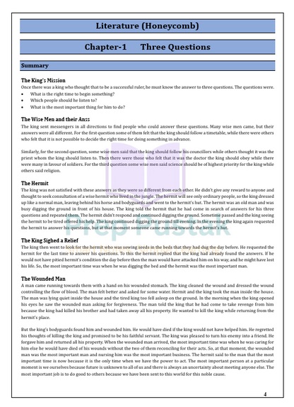 English - Class 7 CBSE