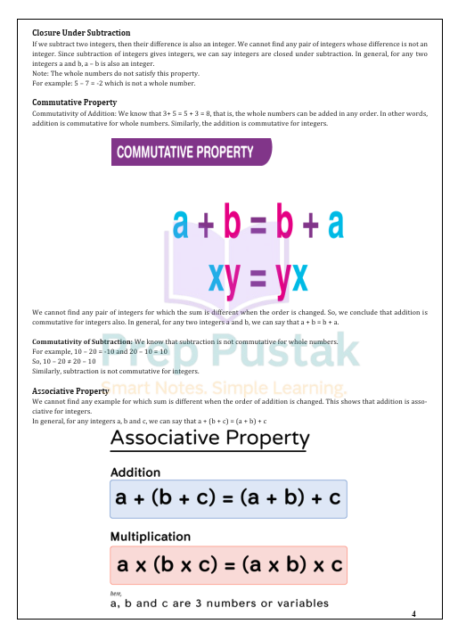 Mathematics - Class 7 CBSE